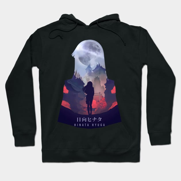 Princess Hyuga - Dark Illusion Hoodie by The Artz